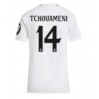 Real Madrid Aurelien Tchouameni #14 Replica Home Shirt Ladies 2024-25 Short Sleeve